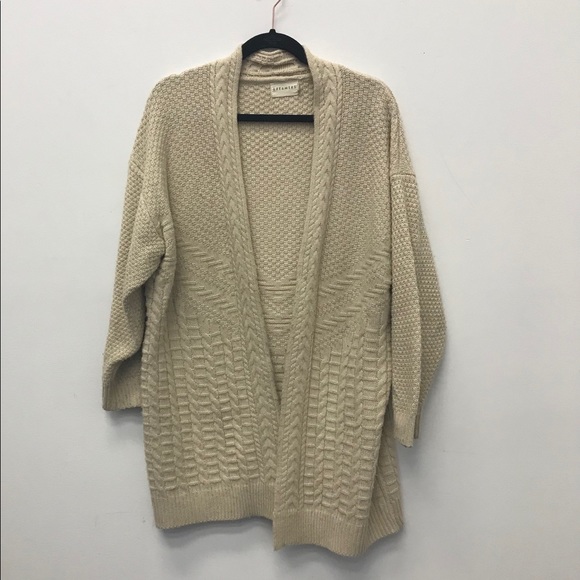 Sweaters - Multi Patterned Knit Sweater